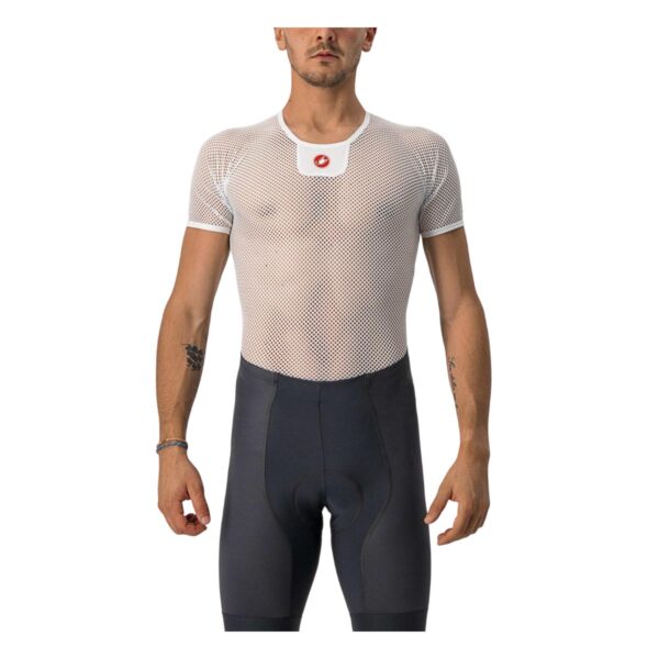 Castelli Core Mesh 3 M/C Weißes Shirt