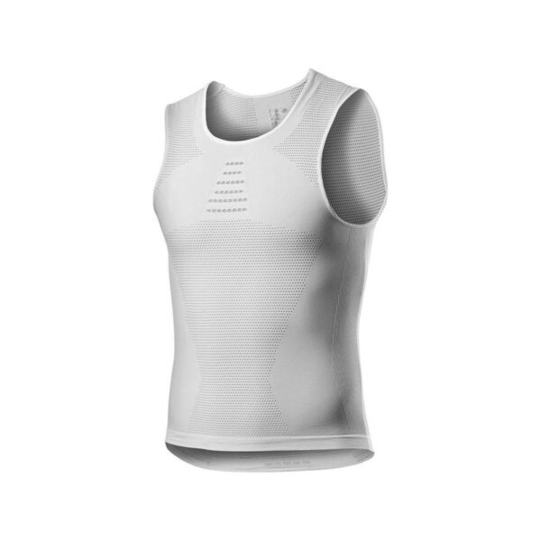 Castelli Core Seamless Ärmelloses Unterhemd Weiß