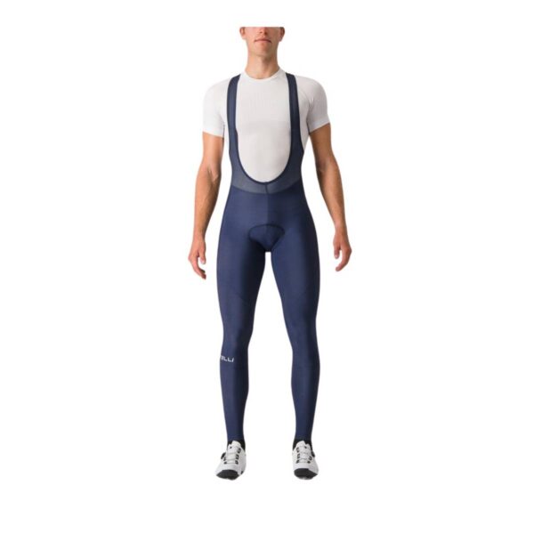 Castelli Entrata Lange Trägerhose Blau