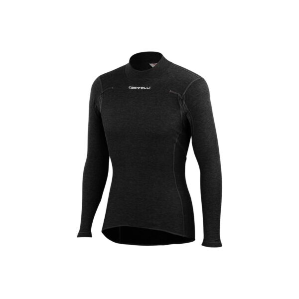 Castelli Flanders Warmes schwarzes T-Shirt