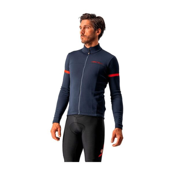 Castelli Fondo 2 FZ Langarmtrikot Blau