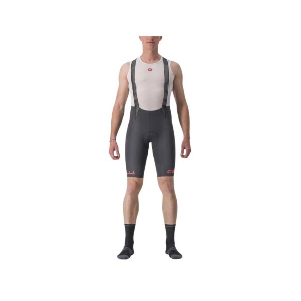 Castelli Free Aero RC Classic Bibshort Schwarz Rot