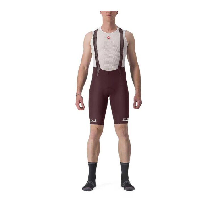 Castelli Free Aero RC Classic Trägerhose Rot