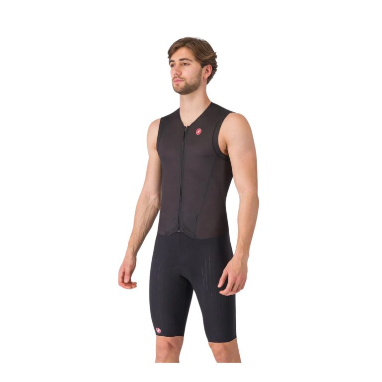 Castelli Free San Remo 3 Ärmelloser Triathlonanzug Schwarz