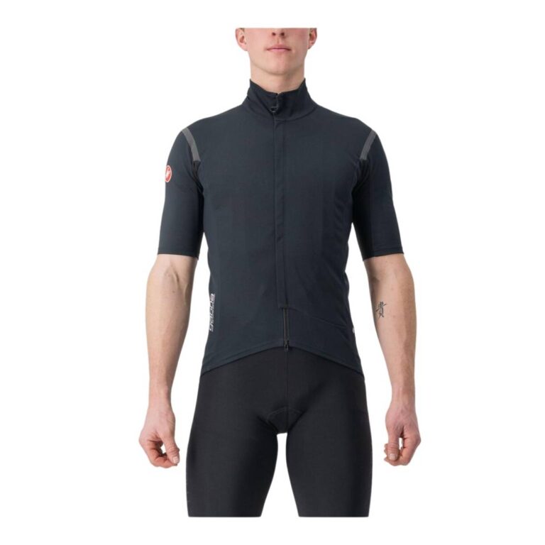 Castelli Gabba RoS 2 Kurzarmtrikot Schwarz Grau