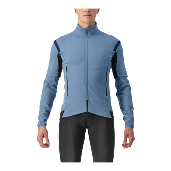 Castelli Perfetto Ros 2 Convertible Blaue Jacke