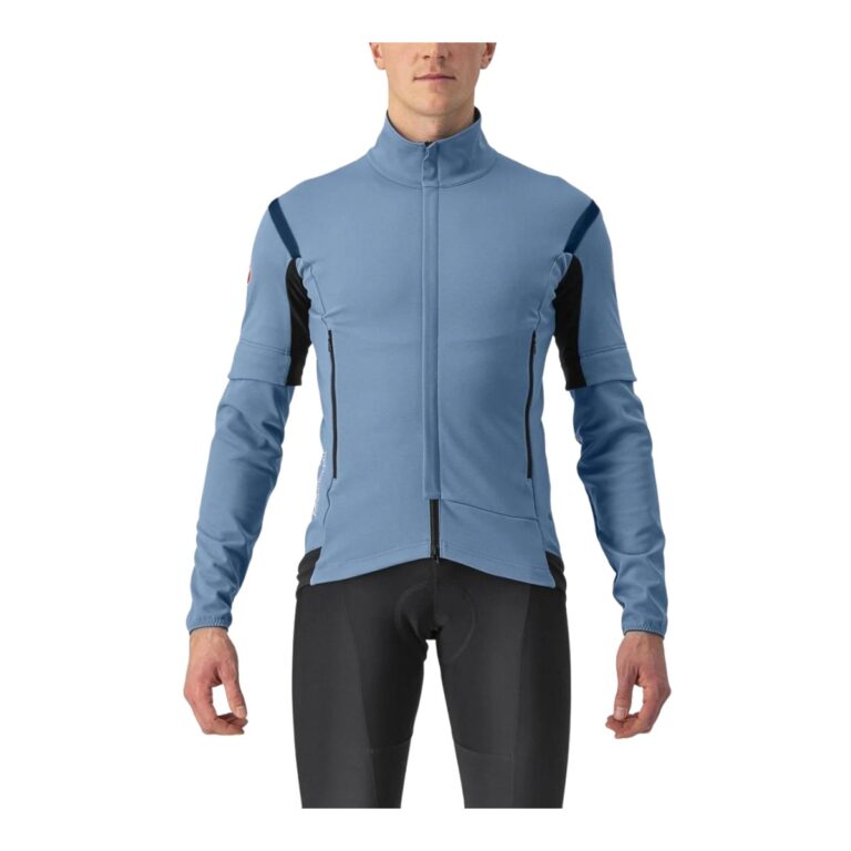 Castelli Perfetto Ros 2 Convertible Blaue Jacke