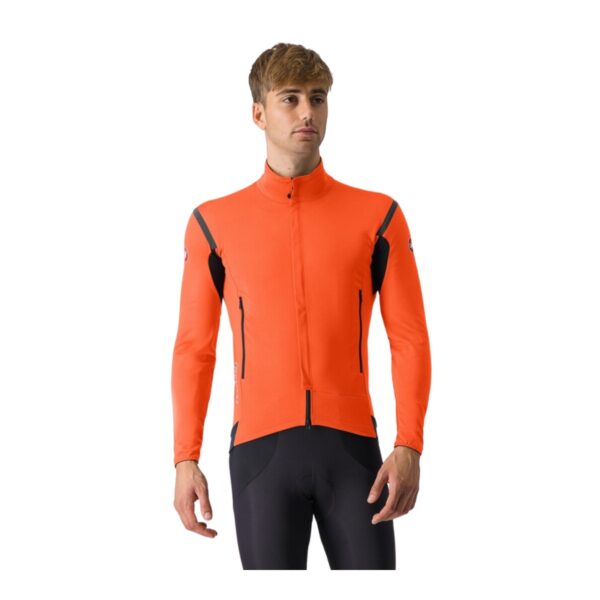 Castelli Perfetto Ros 2 Jacke Orange Schwarz