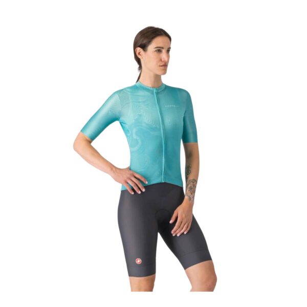 Castelli Prima 2 DT Shorts Grau Blau Damen
