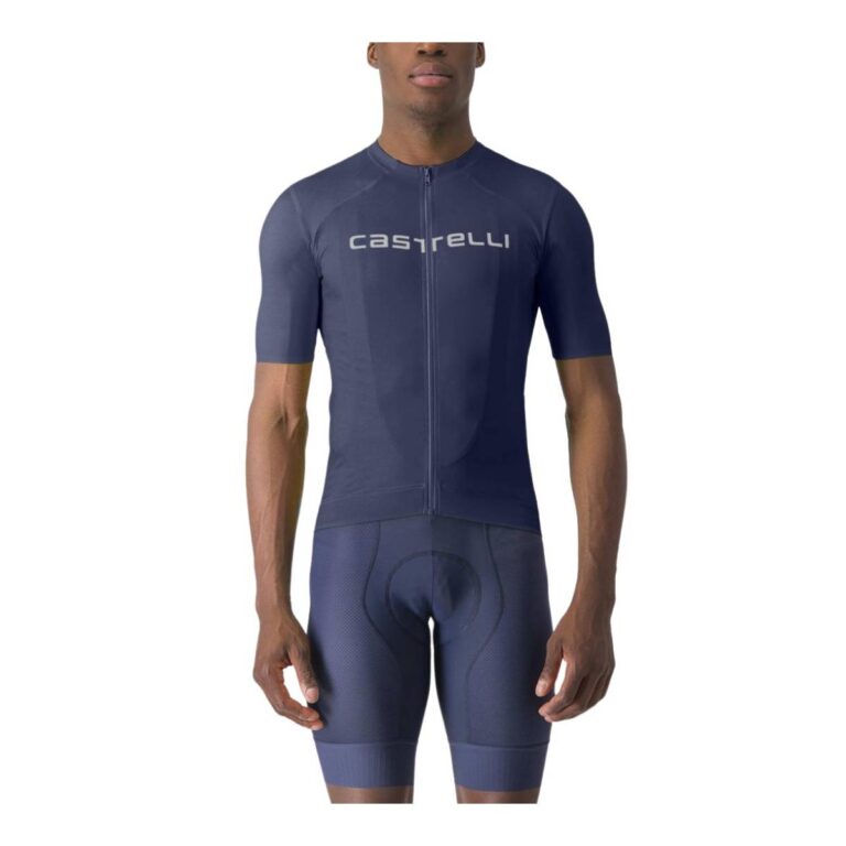 Castelli Prologo Lite Kurzarmtrikot Blau