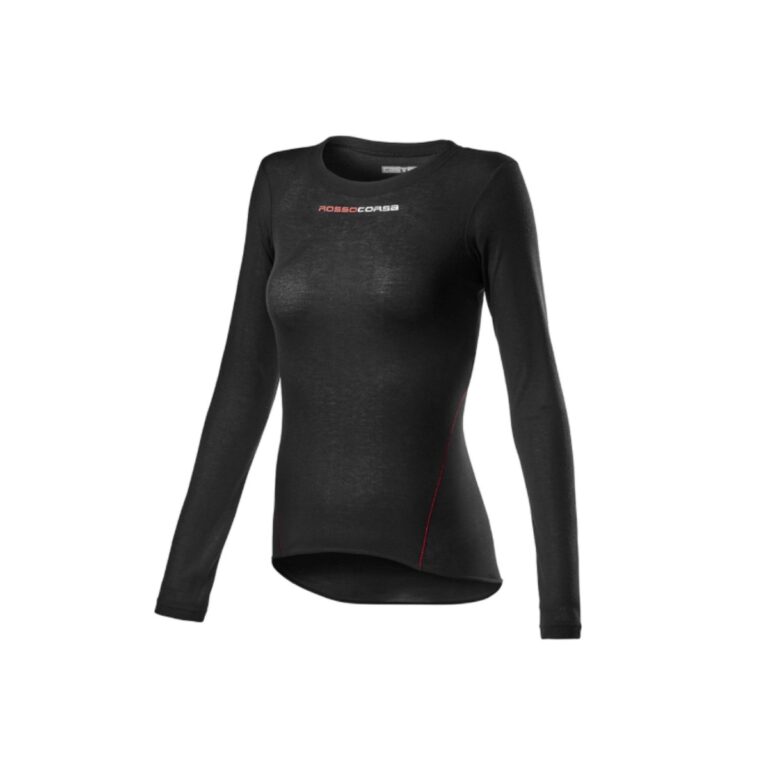 Castelli Prosecco Tech Schwarzes Frauent-shirt