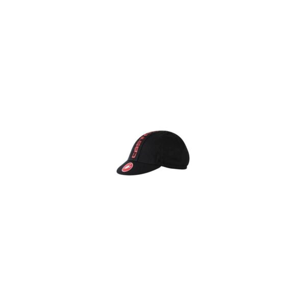 Castelli Retro 3 Black Cap