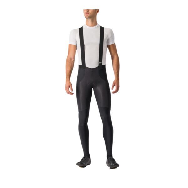 Castelli Sorpasso RoS Lange schwarze Trägerhose