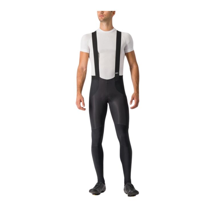 Castelli Sorpasso RoS Lange schwarze Trägerhose