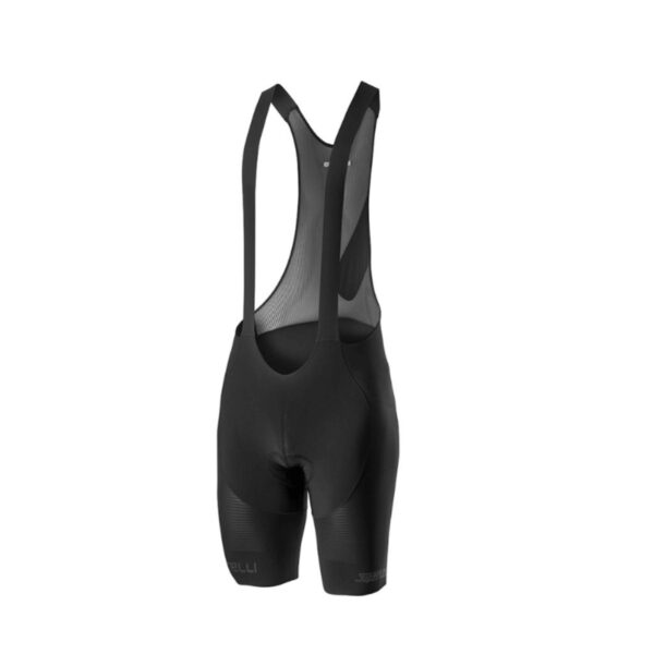 Castelli Superleggera Schwarz Rot Trägerhose