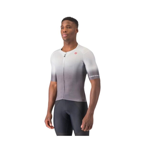 Castelli UPF Kurzarmtrikot Grau