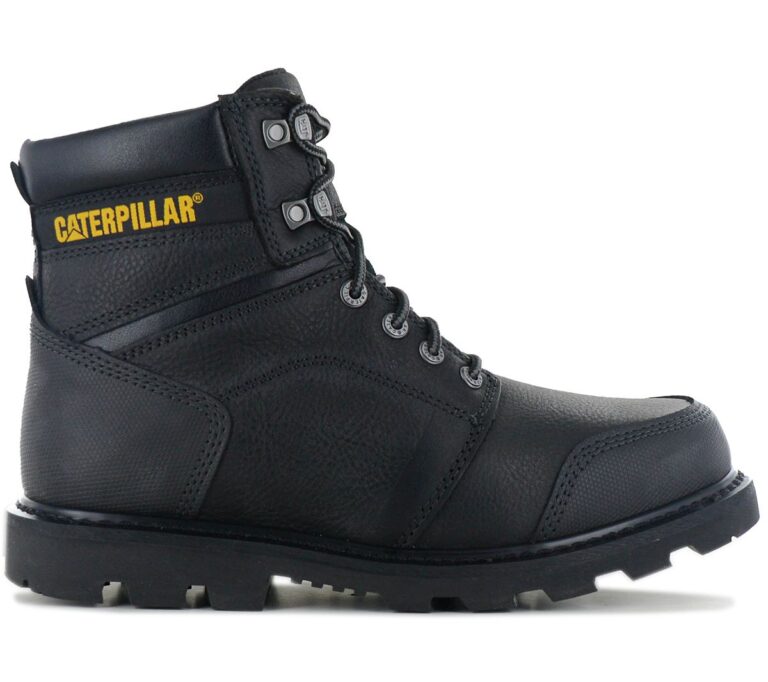 CAT Caterpillar Allerton Boots - Herren Stiefel Leder Schwarz P725445