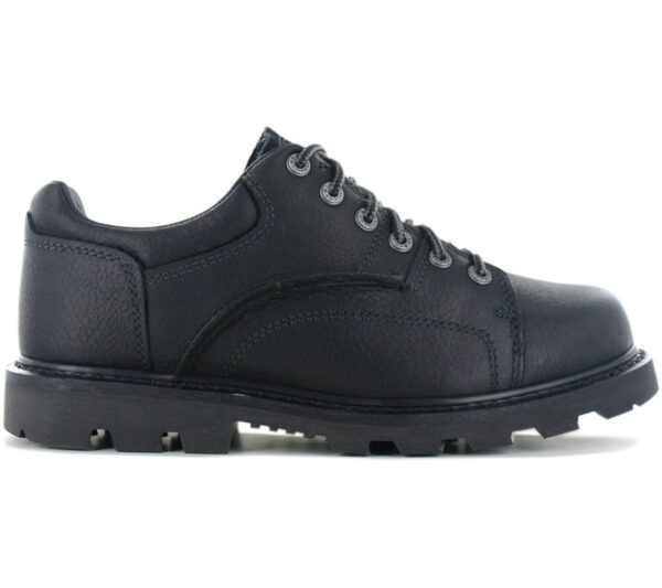 CAT Caterpillar ARCOLA - Herren Schuhe Leder Schwarz P725450 Halbschuhe
