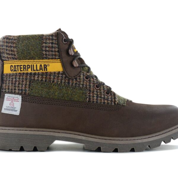 CAT Caterpillar Colorado 2.0 Harris Tweed Boots - Stiefel Leder Braun P111325