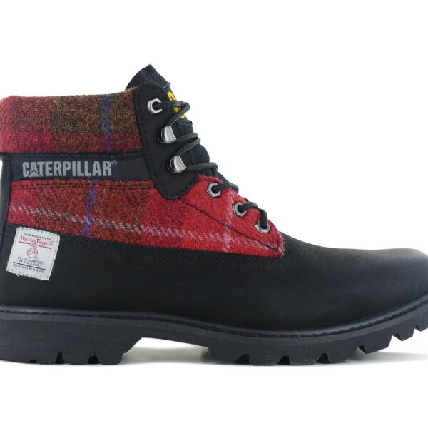 CAT Caterpillar Colorado 2.0 Harris Tweed Boots - Stiefel Leder Schwarz P111324