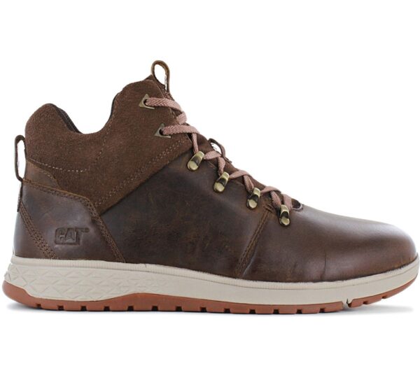 CAT Caterpillar ZEKE Hiker - Herren Schuhe Sneaker Boots Leder Braun P725428 Stiefel