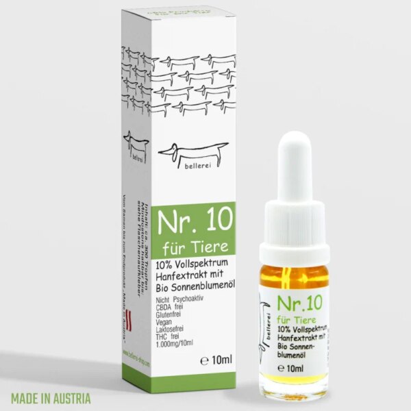 CBD Öl für Hunde 10% CBD für Hunde