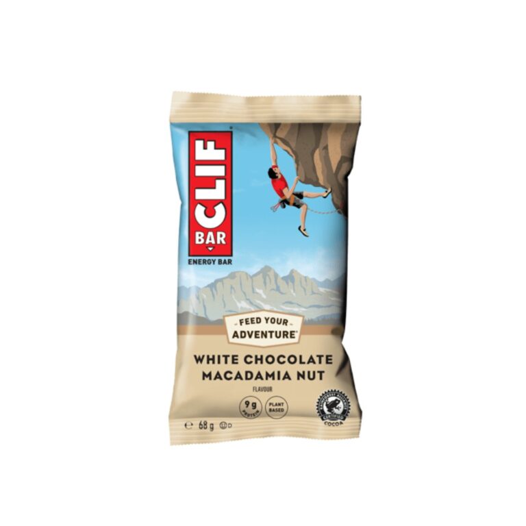 Clif Energy Bar (weiße Schokolade mit Macadamia) Ernährung