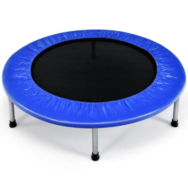 Coast 97 cm Trampolin Mini Fold Trampolin faltbar Fitness Trampolin Blau Vertaald