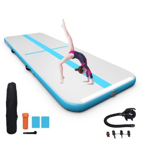 Coast Gymmat mit Kompressor - Innen und Außen - 450 x 100 x 15 cm - Blau Hobby & Sport