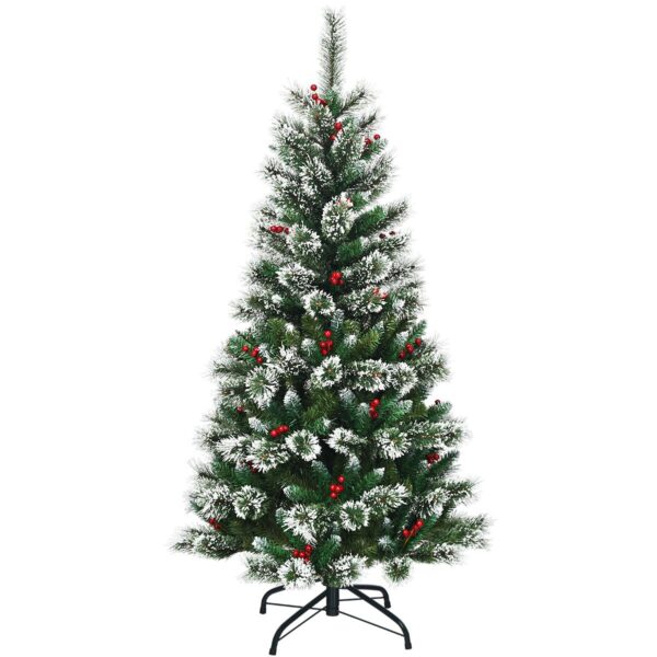 Coast Künstlicher Weihnachtsbaum mit künstlichem Schnee - 150 cm - PVC - Grün Weihnachten