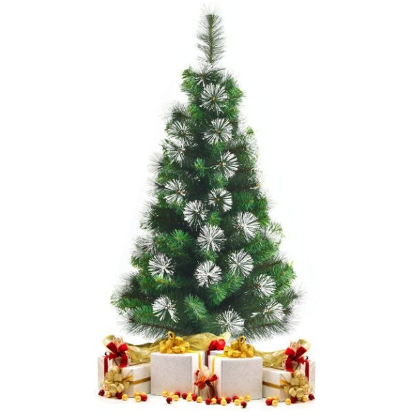 Coast Künstlicher Weihnachtsbaum mit Schnee - Kiefer Scharnierbaum - 120cm Weihnachten