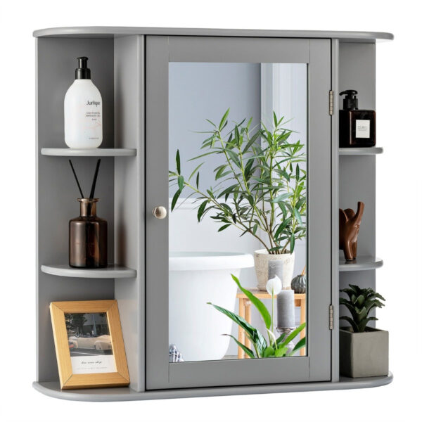 Coast Mirrored Badkamerkast houten wandkast voor badkamer 66 x 16