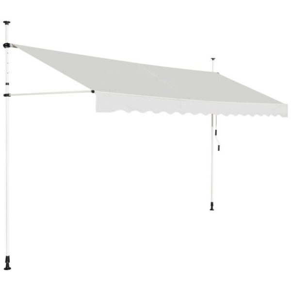 coast Retractable Sunshade 300x125 cm - Beige