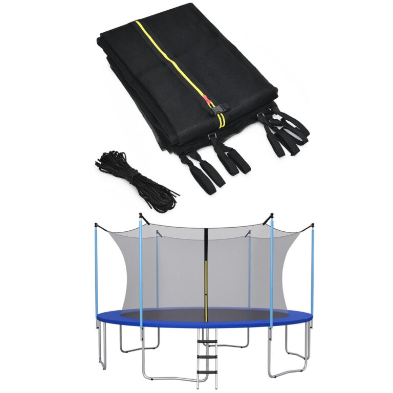 Coast Sicherheitsnetz für Trampolin Ø487 cm x 180 cm - Schwarz Haus & Garten