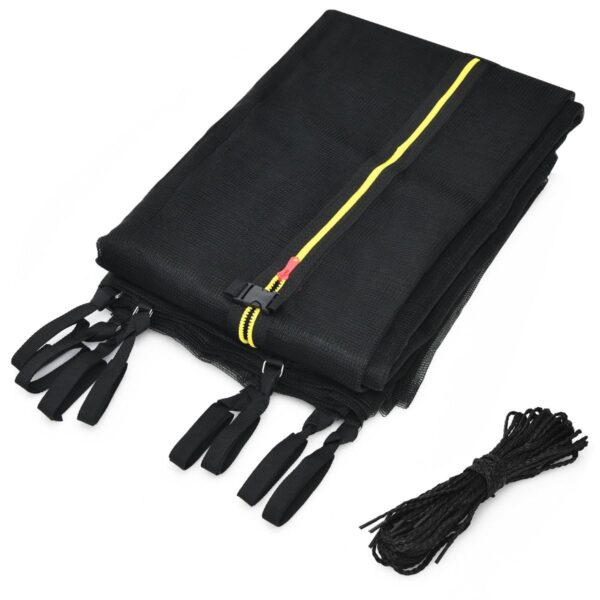 Coast Sicherheitsnetz für Trampoline - 180 cm hoch - für Ã˜457cm Trampoline - Schwarz Hobby & Sport