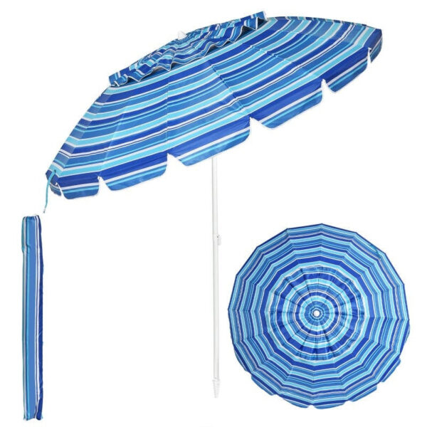 Coast Sonnenschirm - 245cm - Blau Haus & Garten
