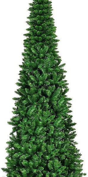 Coast Weihnachtsbaum in Bleistiftform mit warmweißen LED-Lichtern und Metallsockel & - 200cm Weihnachten