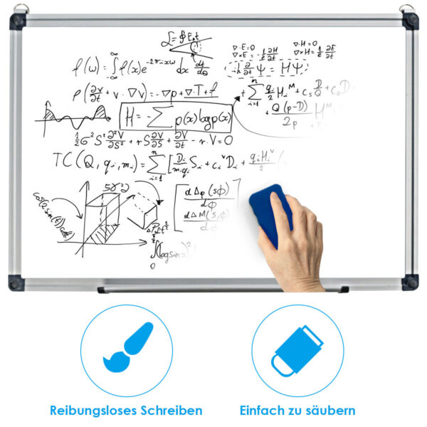 Coast Whiteboard Magnette Table schreibt Tafel Wandtafel Memoboard mit Aluminiumrahmen 60 x 40 cm Hobby & Sport