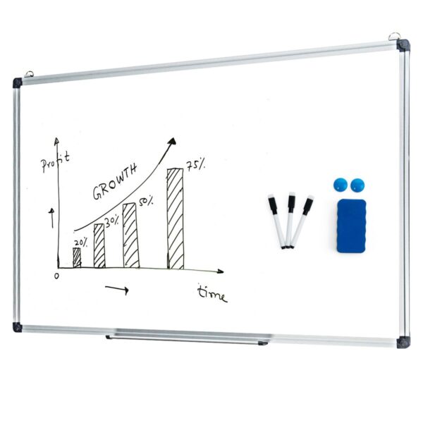 Coast Whiteboard mit Stiftablage - 50 x 35 cm Hobby & Sport