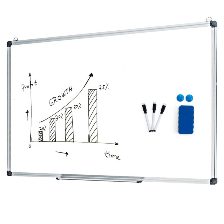 Coast Whiteboard mit Stiftablage - 50 x 35 cm Hobby & Sport