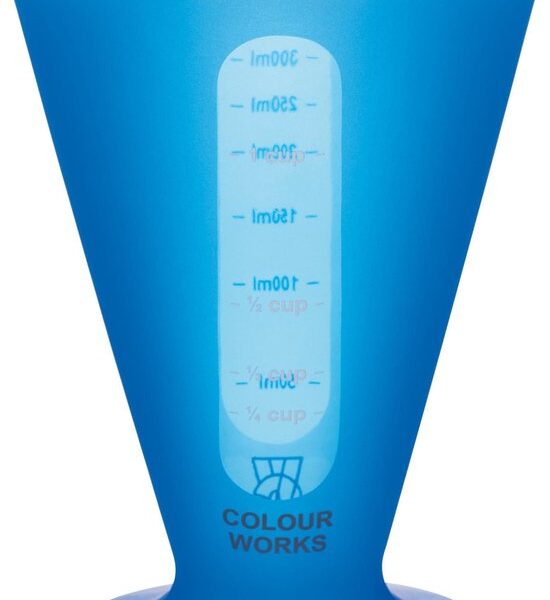 Colourworks Messbecher Brights 400 ml Silikon Blau Wohnen & Kochen