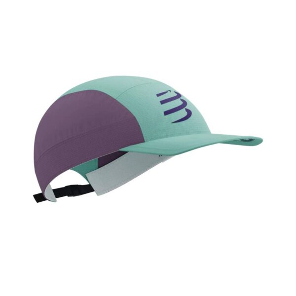 Compressport 5 Panel Light Kappe Blau Lila Laufzubehör