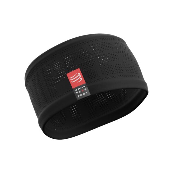 Compressport Ein / Aus Stirnband schwarz Fahrradzubehör