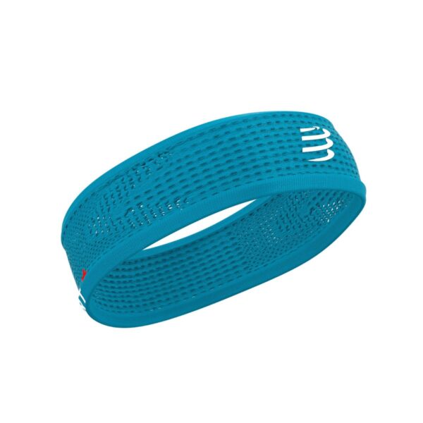 Compressport On/Off Dünnes Stirnband Blau Kappen und Visiere