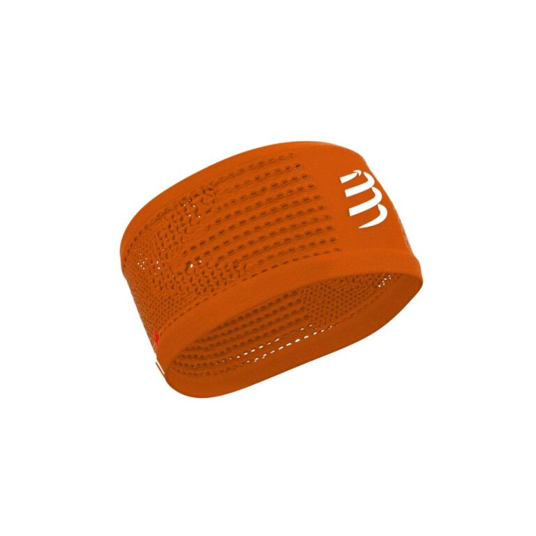 Compressport On/Off Stirnband Orange Kappen und Visiere