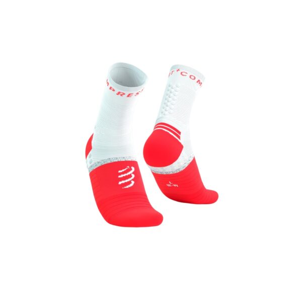Compressport Pro Marathon Socks V2.0 Rot Weiß
