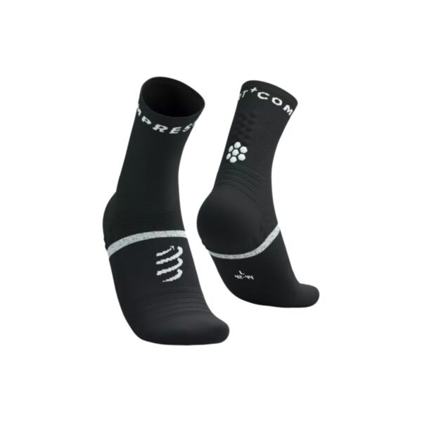 Compressport Pro Marathon V2.0 Socken Schwarz Weiß