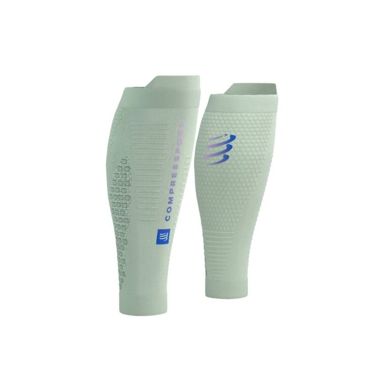 Compressport R2 3.0 Kompressionsstrümpfe Grün Blau