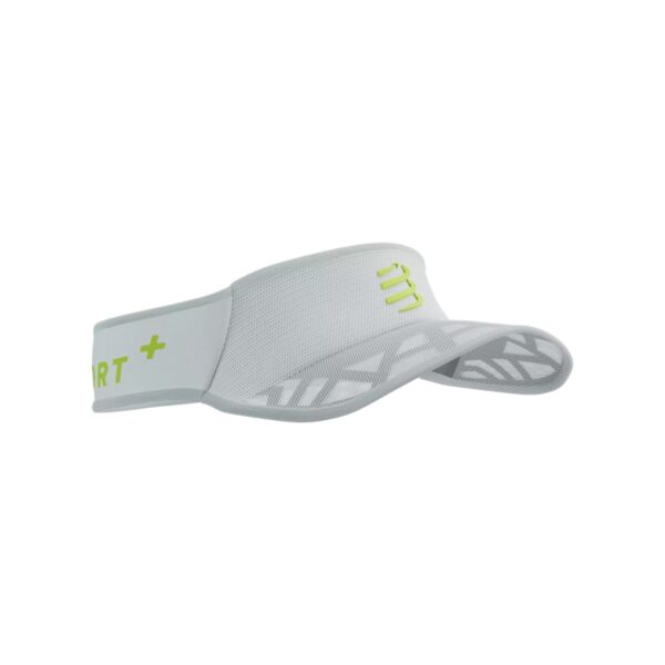 Compressport Spiderweb Ultralight Weiß Grün Visier Laufen