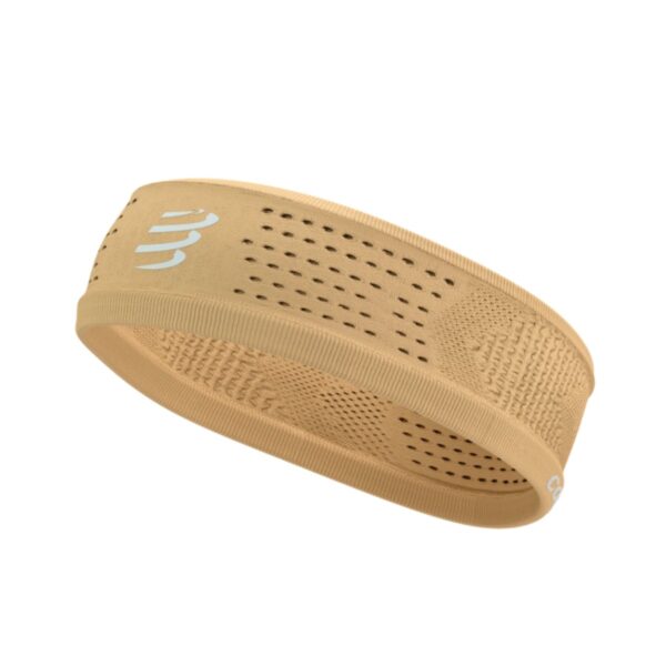 Compressport Thin On/Off Stirnband Orange Laufen